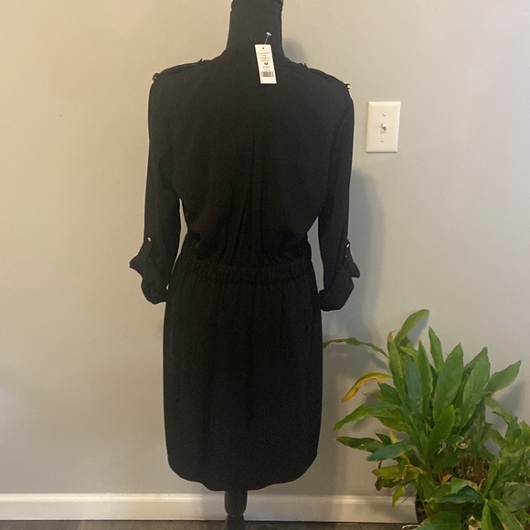 Black Dynamite Button Up Dress - Picture 9 of 10